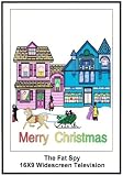 The Fat Spy: 16x9 Widescreen TV.: Greeting Cards: Merry Christmas