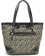 Tommy Hilfiger Logo Tote with Patent Trim in Brown (TH HANDBAGS, PURSES, BAGS) Tommy Hilfiger Logo Tote with Patent Trim in Brown (TH HANDBAGS, PURSES, BAGS)