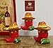 Chili Pepper Deluxe Canisters 3pc Set