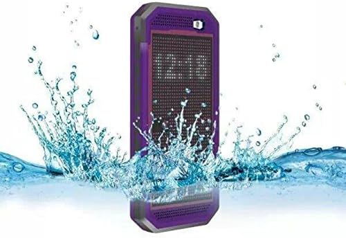 HTC One M8 Case, LERBO Waterproof Shockproof Mesh Screen Armor Defender Built-in Stand Cover Case For HTC One M8(Purple)