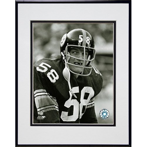 Photo File Pittsburgh Steelers Jack Lambert 1974 Action Framed Photo