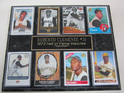 Pittsburgh Pirates Roberto Clemente 8 Card Plaque