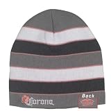 Corona Beer Flower Ladies Striped Beanie Knit Hat