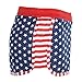 Women's Juniors Proud to be an American USA Flag Shorts