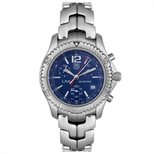 TAG Heuer Men's CT1110.BA0550 Link Chronograph Stainless Steel Watch