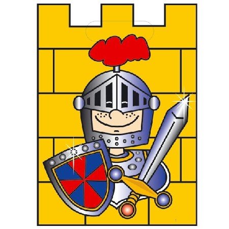 8 Geschenktüten Ritter Kunibert