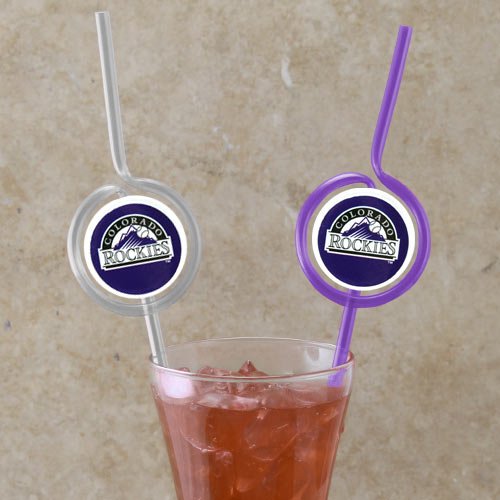 MLB Cleveland Indians Six Pack Team Sip Sport Straws