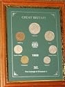Framed 1958 Coin Year Gift Set (51st Birthday Present or Wedding Anniversary)