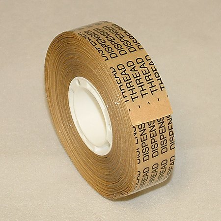 Scapa TD-500 Heavy-Duty ATG Tape: 3/4 in. x 18 yds. (Clear Adhesive on Tan Liner)