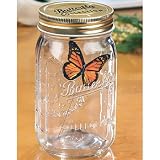Animated Monarch Butterfly in Jar Sound Activated