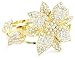 Clara Kasavina Swarovski Crystal Lilia Hinged Cuff picture