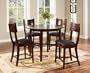 5-pc Dinette Set, Espresso Color