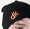 DK Logo Beanie Black / Orange