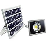 GOODGOODS COB LED ガーデンライト ソーラー 充電式 20W 電池交換対応式 18650電池充電に対応 光センサー付き 防水 【一年保証】 TYH-20C