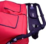 Tike Tech Double Stroller Water Bottle Holder, Black