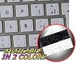 MAC SPANISH KEYBOARD STICKERS ON WHITE BACKGROUND