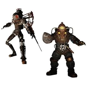 Bioshock Series 2 Big Daddy and Big Sister - Set of 2 Action Figures by NECA