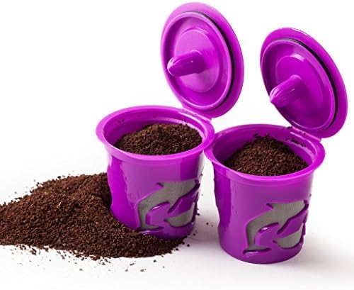 Reusable and Refillable Single-Serve Coffee Filters (2-pack) - Compatible with Keurig® 1.0 and 2.0 Brewers (K200, K300, K400, K500 Series)