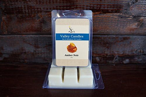 Amber Noir Melt, Soy &amp; Botanical Oil Candles