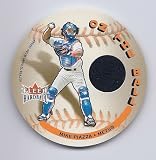 2003 Fleer Hardball On the Ball Game Used Jersey Mike Piazza New York Mets