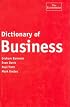 Dictionary of Business (The Economist Series)