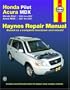 Honda Pilot, 2003-2007 & Acura MDX, 2001-2007 (Haynes Repair Manual)