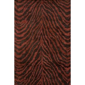 7'9x7'x9 Hand Tufted Indian Serengeti Collection Rug Round by Oscar Isberian Rugs