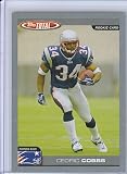 2004 Topps Total Silver 335 Cedric Cobbs (Rookie Parallel - Football Cards)