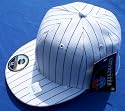 New City Hunter Pin stripe cap era - White - Sz 58cm
