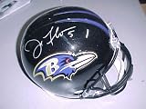 Joe Flacco Hand Signed Autographed Full Size Baltimore Ravens Riddell Football Helmet