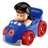 Little People DC Super Friends Wheelies - Wonder Woman
