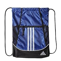 adidas Alliance II Sackpack, 18 x 13 3/4-Inch, Bold Blue
