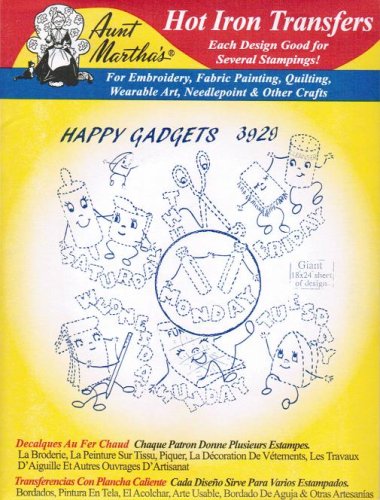 Happy Gadgets Hot Iron Embroidery Transfer