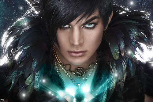 ADAM LAMBERT Nice Silk Fabric Cloth Wall Poster Print (20x13inch)