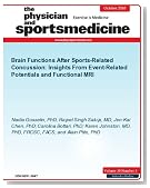 Brain Functions After Sports-Related Concussion: Insights From Event-Related Potentials and Functional MRI (The Physician and Sportsmedicine)