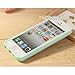 iPhone 5 & 5S Jelly Case, ANLEY Candy Fusion Series - [1.5mm Slim Fit] [Shock Absorption] Classic Jelly Silicone Case Soft Cover for iPhone 5 & 5S (Mint Green) + Free Ultra Clear Screen Protector Film