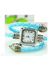 Lovely Leather Strap fashion ladys womens bracelet watches wrist bangle watch WP@TGZ153755L