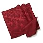 4 Napkins Damask Plum