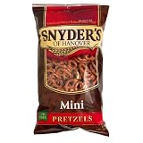 Snyder's of Hanover Mini Pretzels, Fat Free, 10-Ounce Packages (Pack of 12)