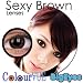 Colour Vue Fashion Contact Lenses Big Eyes - Sexy Brown