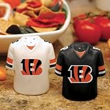 NFL Cincinnati Bengals Gameday Ceramic Salt & Pepper Shakers