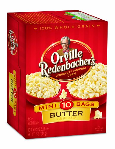 Orville Redenbacher Gourmet Popping Corn 10  Mini Bags Butter Net Wt 15  Oz (Pack of 3)