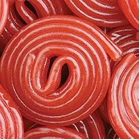 Haribo Strawberry Licorice Wheels 5 Pound