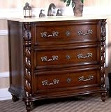 51dc8GaCqwL. SL160  Antique Mahogany Bathroom Vanity