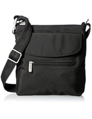 Apparel: Travelon Anti-Theft Classic Mini Shoulder Bag, Black, One Size - Travelon