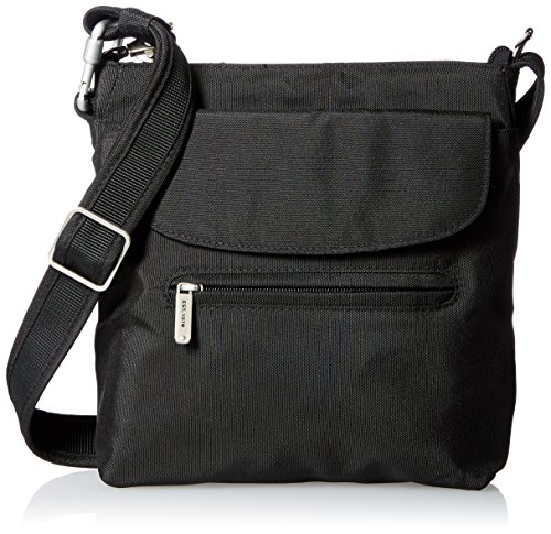 Travelon Anti-Theft Classic Mini Shoulder Bag, Black, One Size