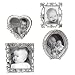 Assorted Mini Frames Set of 4 - Pewter (2x2.5