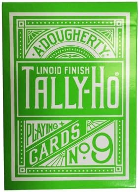Tally Ho Reverse Circle back (Green) Limited Ed. by Aloy Studios / USPCC by Tally Ho