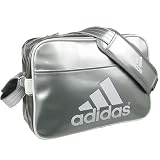 adidas アディダス 2010 MODEL エナメルショルダーバッグ《Sサイズ：12リットル》 Z7676-E37804 Mシルバー/BLKシルバーメット
