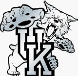 Kentucky Wildcats Silver Auto Emblem **